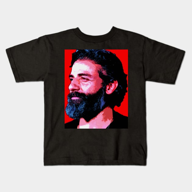 oscar isaac Kids T-Shirt by oryan80